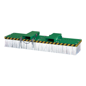 Stapler-Kehrbesen ECO UNIVERSAL BROOM, RAL 6029 Grün, Classic, LxBxH 2000 x 800 x 380 mm
