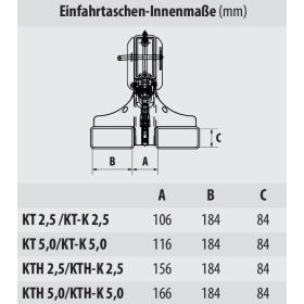 Teleskoplader Typ KT-K, Starre Kurzversion, Stapler-Lastaufnahmemittel, in diversen Ausführungen