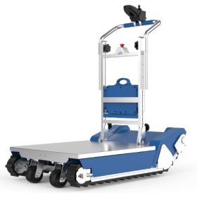 Monte-escalier électrique CT500 avec entraînement à chenilles, intelligence artificielle et capacité de charge de 500 kg