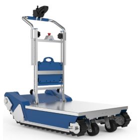 Monte-escalier électrique CT500 avec entraînement à chenilles, intelligence artificielle et capacité de charge de 500 kg