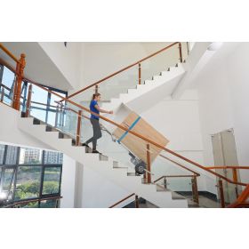 Elektrischer Treppensteiger mit automatischer Bremse, Tragkraft 170 kg, mit Lithium-Ionen-Akku, 