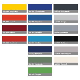 Bedrunka+Hirth Kastenwerkbank, R 18-16 und, R 24-16, Schubladenanzahl 12, BxTxH 2000 x 600 x 859 mm, Schubladentragkraft 50 kg