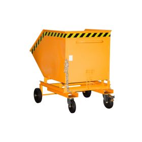 Kastenwagen, Typ KW-ET 600, Schüttkantenhöhe 830 mm, Inhalt 600 l, RAL 2000