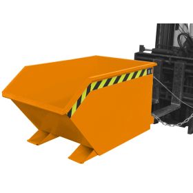 Bac à copeaux basculant, type SGU 50, charge adm. 1000 kg, capacité 0.50 m³, RAL 2000
