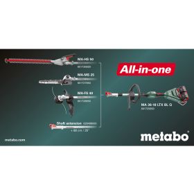 Metabo Accessoire pour débroussailleuse MA-FS 40, 18 V