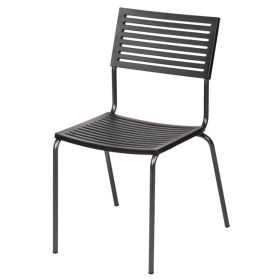 Schaffner Chaise de jardin LAMELLO sans accoudoirs, revêtement par poudre, disponible en plusieurs couleurs