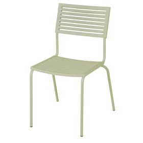 Schaffner Chaise de jardin LAMELLO sans accoudoirs, revêtement par poudre, disponible en plusieurs couleurs