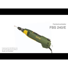 Proxxon Feinbohrschleifer FBS 240/E im Koffer mit 43 Einsatzwerkzeugen