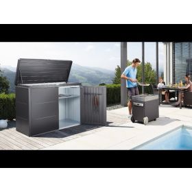Biohort HighBoard 160, 1600 x 700 x 1180 mm, silber-metallic