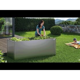 biohort jardinière surélevé, gris quartz métallique, taille 2 x 1: 2010 x 1020 x 770 mm