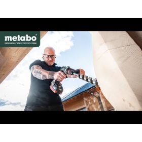 Metabo Akku-Bohrschrauber BS 18 LTX BL I, 18 V mit 2x LiHD Akkus (18 V / 4.0 Ah), Ladegerät ASC 55 und metaBOX 145 L