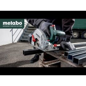 Metabo Akku-Metall-Handkreissäge MKS 18 LTX 58, 18 V ohne Akkupack, ohne Ladegerät mit metaBOX 340