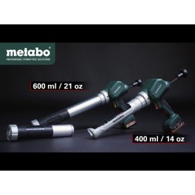 Metabo Akku-Kartuschenpistole KPA 12 600, 12 V ohne Akkupack und Ladegerät