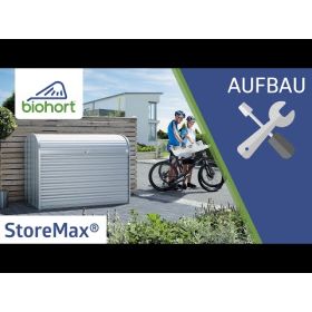 Biohort StoreMax Mülltonnenbox / Geräteschrank, in 3 Grössen + Farben