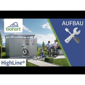 Biohort Gerätehaus HighLine® Window Edition, inkl. gratis Fensterelement