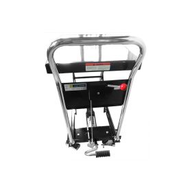 Hubtischwagen fahrbar, Tragkraft 300 kg, Höhe Tisch 900 mm, Plattform 810 x 510 mm