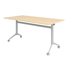Table pliante multi-usages, surface résistante aux rayures, mobile, en divers modèles