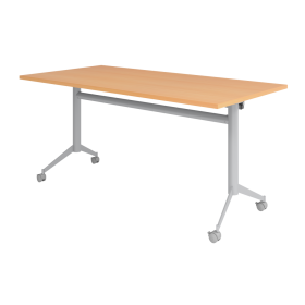 Table pliante multi-usages, surface résistante aux rayures, mobile, en divers modèles