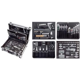 KRAFTWERK BASIC-Werkzeugkoffer, inkl. Werkzeug, B147, 1/4