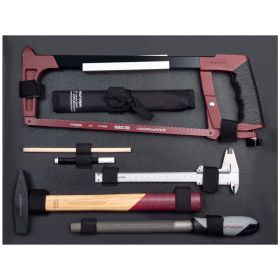 KRAFTWERK BASIC-Werkzeugkoffer, inkl. Werkzeug, B147, 1/4