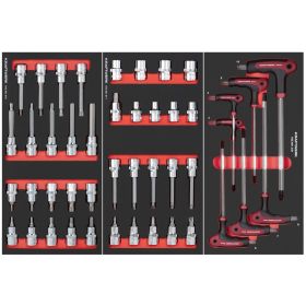 KRAFTWERK BT700 Werkstattwagen, 7 Schubladen, PRO, inkl. Werkzeug, 278-teilig, LxBxH 474 x 719 x 1000 mm