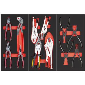 KRAFTWERK BT700 Werkstattwagen, 8 Schubladen, PRO+HT, inkl. Werkzeug, 296-teilig