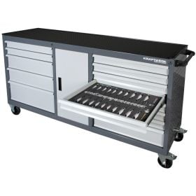 KRAFTWERK BT LINE Chariot d'atelier BT1800, équipé, avec outils, 395 pièces