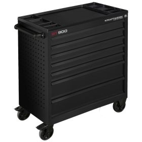 KRAFTWERK BT LINE Werkstattwagen BT900, 7 Schubladen, schwarz, leer, LxBxH 474 x 919 x 1000 mm