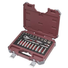 KRAFTWERK PRO LINE Werkzeugkoffer, Steckschlüssel-Satz, 3/8