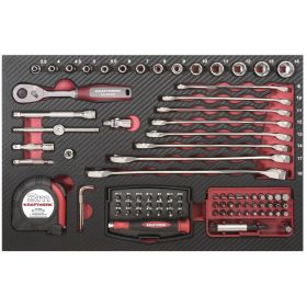 KRAFTWERK PRO LINE Werkzeugkoffer, 1/4