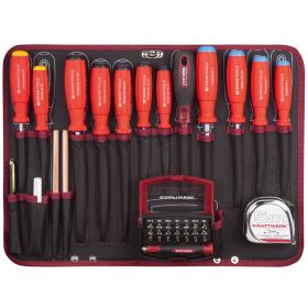 KRAFTWERK PRO LINE Werkzeugkoffer P300, ABS, 1/4