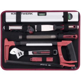 KRAFTWERK PRO LINE Werkzeugkoffer P300, ABS, 1/4
