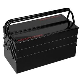 KRAFTWERK Coffre à outils, équipé, noir, 1/4« + 1/2 », avec outils, 106 pièces