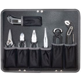 KRAFTWERK BASIC LINE Werkzeugkoffer B147 3/8“ mit Kunststoffschale, inkl. Werkzeug, 97-teilig