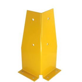 Anfahrschutz aus Stahl, L-Form, 190 x 190 x 500 mm