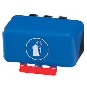 Aufbewahrungsbox für Handschuhe, B236xT120xH120 mm, blau