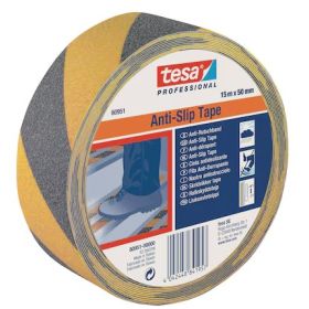 Ruban antidérapant tesa 60950, 50 mm x 15 m, extra fort, pour usage intérieur et extérieur