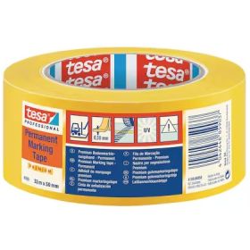 Ruban de marquage au sol Premium Tesa 4169, PVC, 50 mm x 33 m, en 2 couleurs