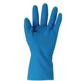 Gants de protection contre les produits chimiques Ansell AlphaTec® 87-195, latex naturel, bleu
