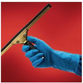 Gants de protection contre les produits chimiques Ansell AlphaTec® 87-195, latex naturel, bleu