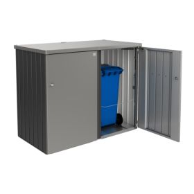 Modulare Mülltonnenbox ALEX®, diverse Farben, 800 x 880 x 1290 mm