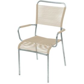 Schaffner Chaise de jardin spaghetti Mendrisio, empilable, divers modèles