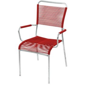 Schaffner Chaise de jardin spaghetti Mendrisio, empilable, divers modèles