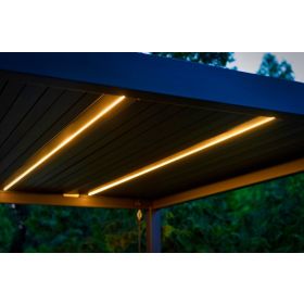 Solar LED-Lamelle für Alu-Pergola, in 2 Farben
