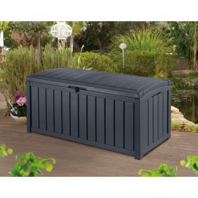 Aufbewahrungsbox Glenwood Storage Box, 390 Liter, anthrazit, 1280 x 650 x 610 mm