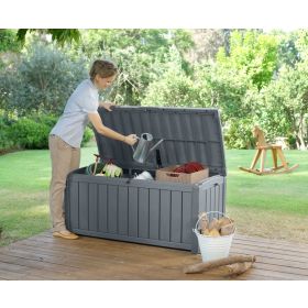Aufbewahrungsbox Glenwood Storage Box, 390 Liter, anthrazit, 1280 x 650 x 610 mm
