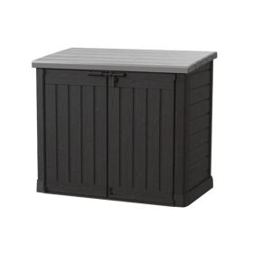 Armoire de jardin KST Store it out MAX, 1200 litres, anthracite / gris, 1455 x 820 x 1250 mm