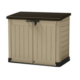 Armoire de jardin KST Store it out MAX, 1200 litres, beige / brun, 1455 x 820 x 1250 mm