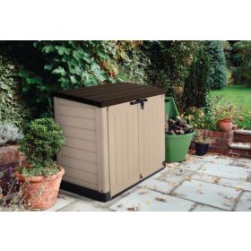 Armoire de jardin KST Store it out MAX, 1200 litres, beige / brun, 1455 x 820 x 1250 mm