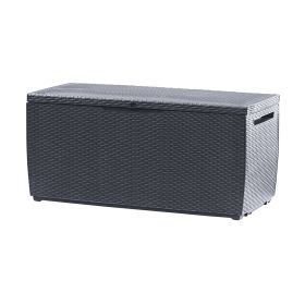 Aufbewahrungsbox Garden Storage Box Capri, 305 Liter, anthrazit, 1230 x 535 x 570 mm